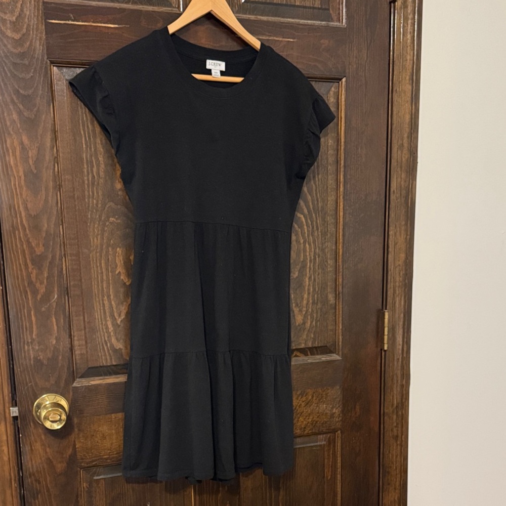 J. Crew Black Casual Dress
